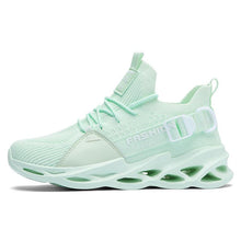 Lade das Bild in den Galerie-Viewer, Unisex-Sneakers &quot;Mucci&quot; - elastisch, Barfuss-kompatibel, atmungsaktiv_pastellgrün 4
