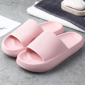 Orthopädische Sandalen / Hausschuhe (extra weich) - Laufen wie auf Wolke 7 - slides - rosa