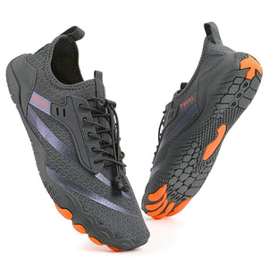 Unisex-Barfußschuhe "Feel Pro" - große Zehenfreiheit, gesund &amp; komfortabel - nie wieder Schmerzen, Blasen oder Schwellungen_grau 2