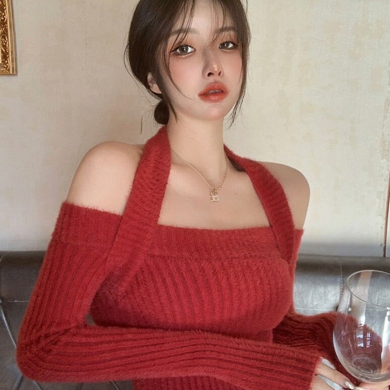 WOLF Aus Schultern Schlank Pullover