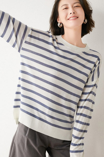 WOLF Tropfen Schultern Lose Pullover