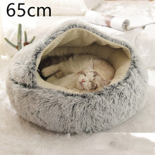 Lade das Bild in den Galerie-Viewer, FluffyCat™ - 2 in 1 faltbares Katzenbett
