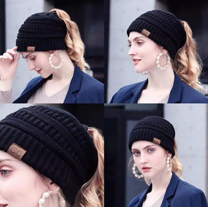 Zöpfli - Pferdeschwanz-Mütze