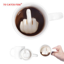 Lade das Bild in den Galerie-Viewer, Middle Finger Mug | Bringe Deinen Freunden zum Lachen!
