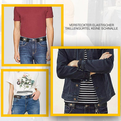 Elastischer Taillengürtel ohne Schnalle
