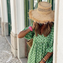 Lade das Bild in den Galerie-Viewer, Milina Kleid | Grünes langes Kleid für Damen
