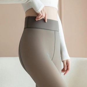 Premium Fleece Strumpfhose / Thermoleggings - 350 gramm