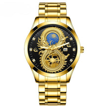 Lade das Bild in den Galerie-Viewer, Drage™ - Goldene Drachenuhr
