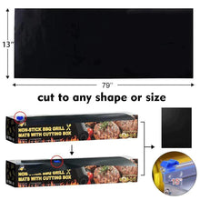 Lade das Bild in den Galerie-Viewer, Zuschneidbare Antihaft-BBQ-Grillmatte | Genieß dein Barbecue in vollen Zügen!
