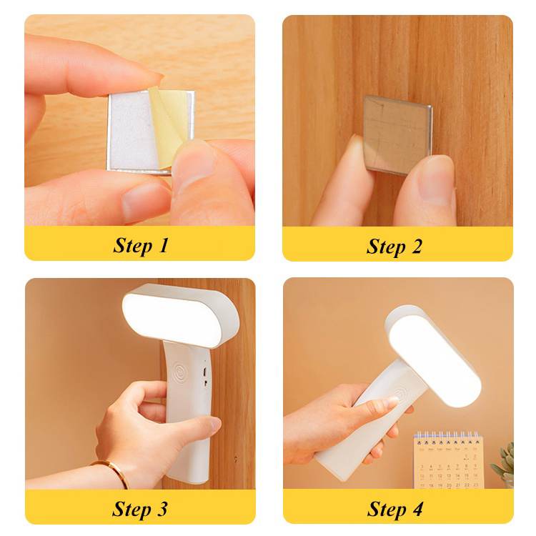 Luminhold™ Tragbare Lampe mit Handyhalterung