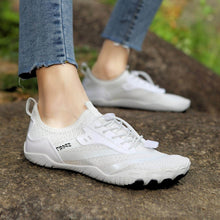 Lade das Bild in den Galerie-Viewer, Unisex-Barfußschuhe &quot;Feel Pro&quot; - große Zehenfreiheit, gesund &amp; komfortabel - nie wieder Schmerzen, Blasen oder Schwellungen_weiß
