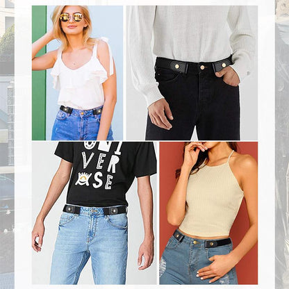 Elastischer Taillengürtel ohne Schnalle