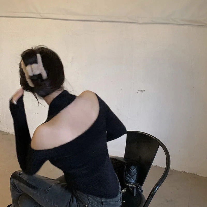 WOLF Aus Schultern Schlank Pullover