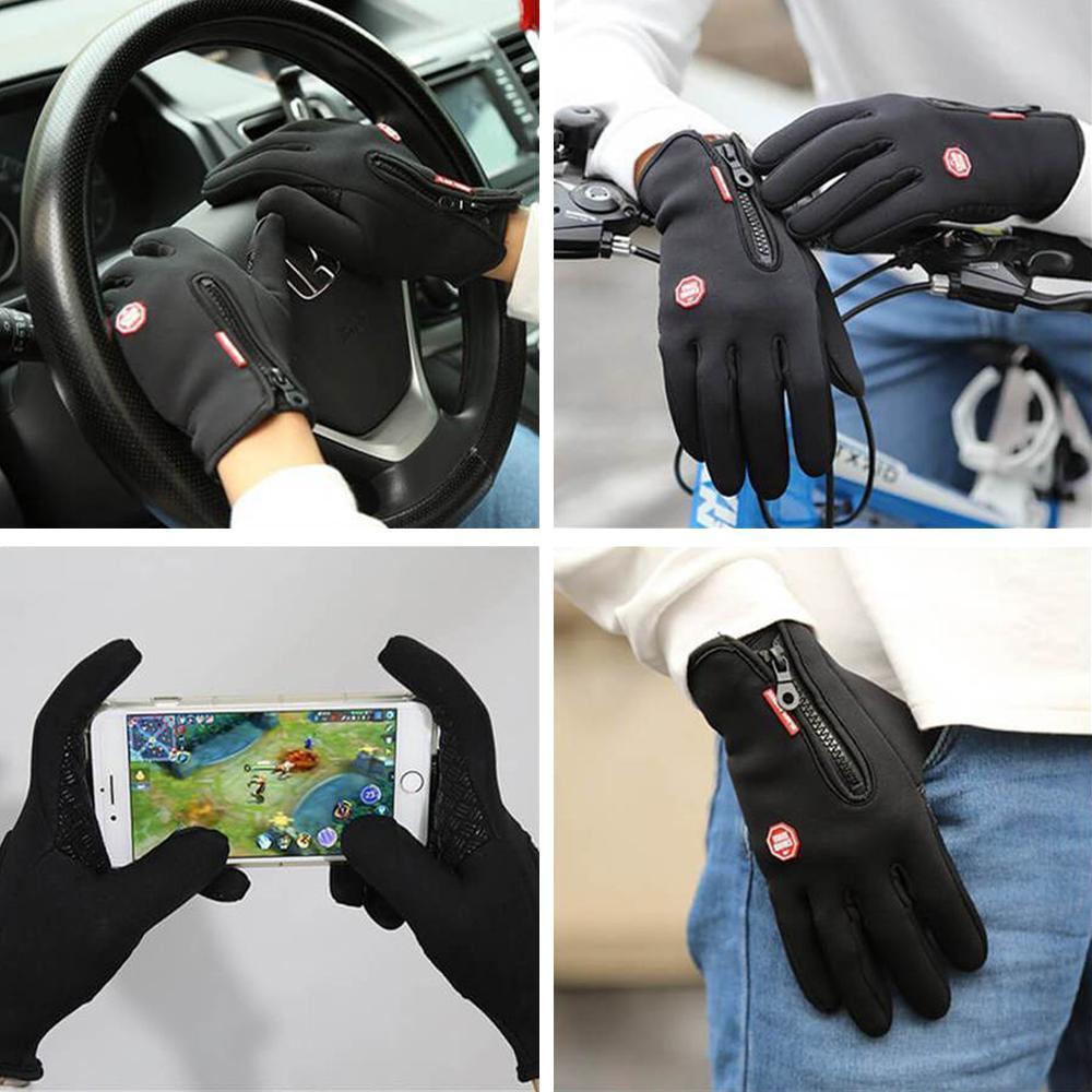 Warme, winddichte und wasserdichte Touchscreen Handschuhe Unisex