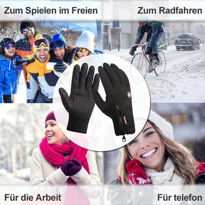 Warme, winddichte und wasserdichte Touchscreen Handschuhe Unisex