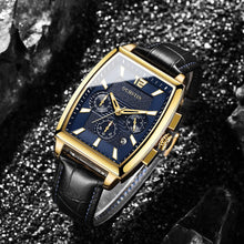 Lade das Bild in den Galerie-Viewer, SquareClock™ - Luxuriöse Lederuhr
