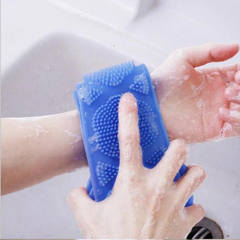 Silikon Rückenpeeling I Rückenmassage während des Duschens