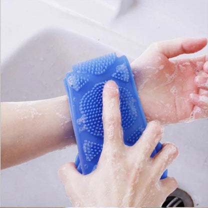 Silikon Rückenpeeling I Rückenmassage während des Duschens