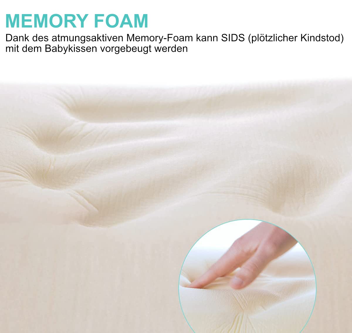 Babykissen gegen Plagiozephalie (Plattkopfsyndrom)