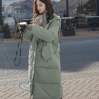 WOLF Kapuze Überdimensioniert Dickes Mantel