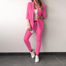 Lade das Bild in den Galerie-Viewer, Sara 2-teiliger Damenanzug | Stylischer Blazer und Hose für Frauen
