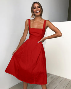 Julia™ - Einfarbiges Kleid