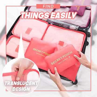 Fold&Go™ Packwürfel-Set aus 6 Stück