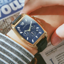 Lade das Bild in den Galerie-Viewer, SquareClock™ - Luxuriöse Lederuhr
