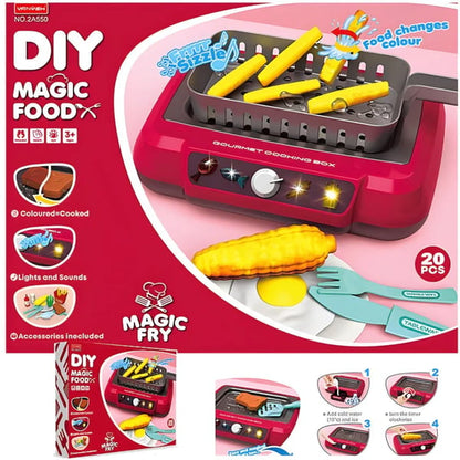 Magic Food Pretend Play Gourmet Cooking Box für Kinder