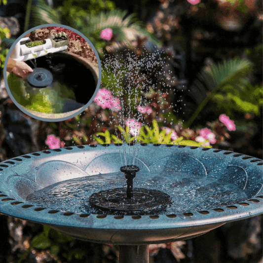 AUSVERKAUF | HydroNova™ Solarbetriebener Wasserspringbrunnen