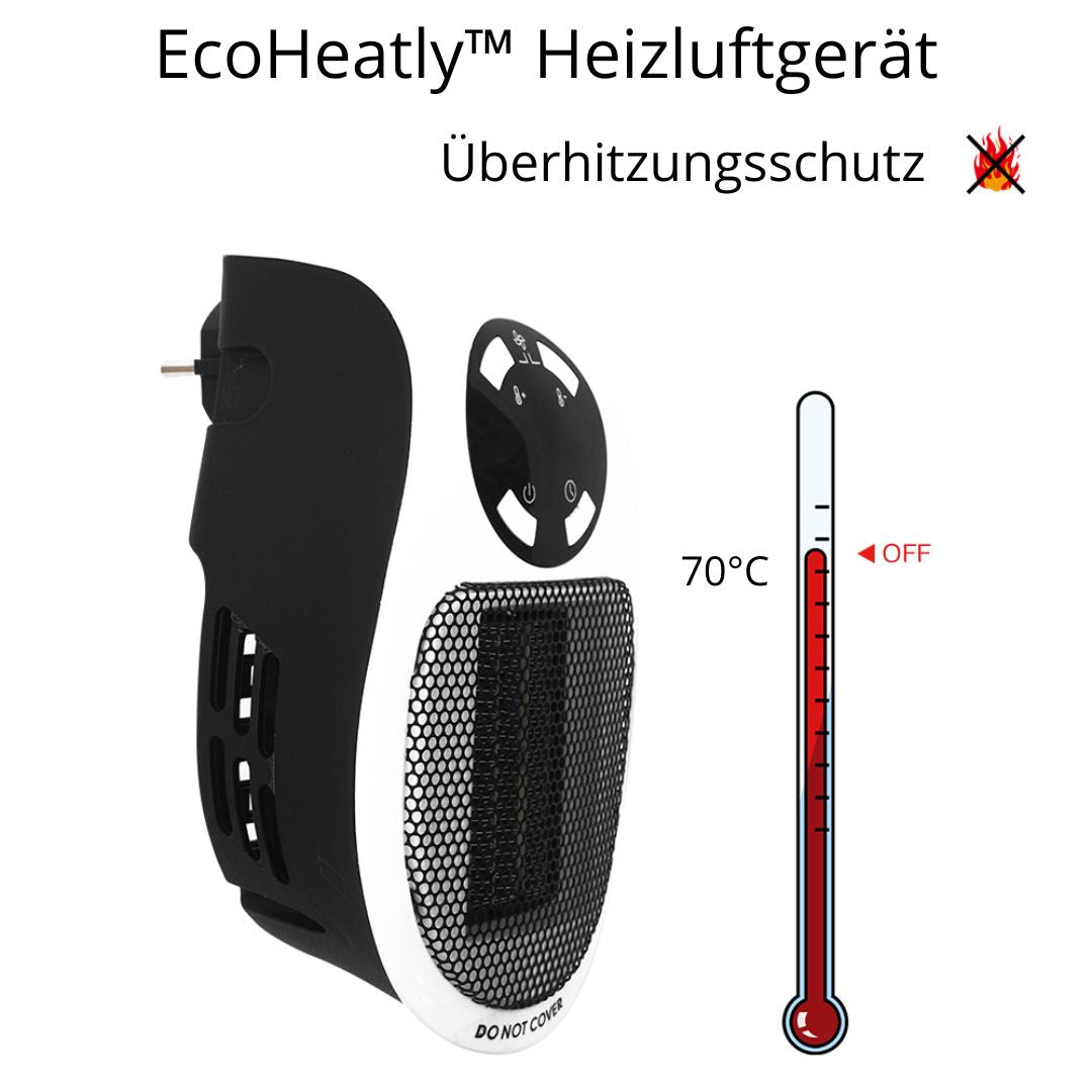 EcoHeatly™ Heizluftgerät | Die Lösung für hohe Gaspreise!