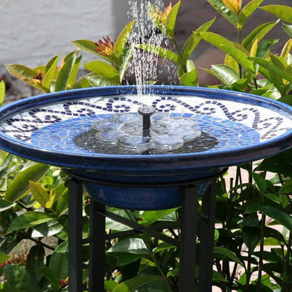 Solar Springbrunnen I  Vogel-Bad I Fontäne für den Garten