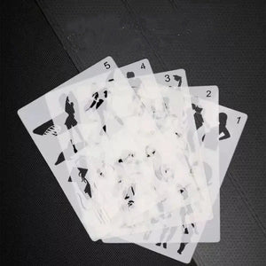 EasyDraw™ - Stencil Art Schablonen 12 Stück