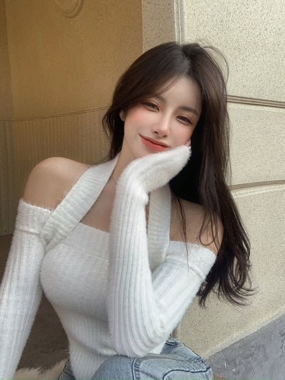 WOLF Aus Schultern Schlank Pullover