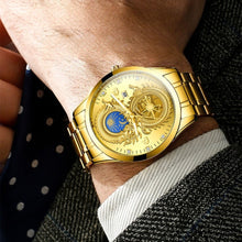 Lade das Bild in den Galerie-Viewer, Drage™ - Goldene Drachenuhr
