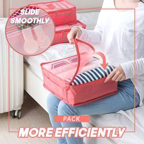 Fold&Go™ Packwürfel-Set aus 6 Stück