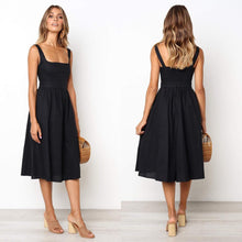 Lade das Bild in den Galerie-Viewer, Julia™ - Einfarbiges Kleid
