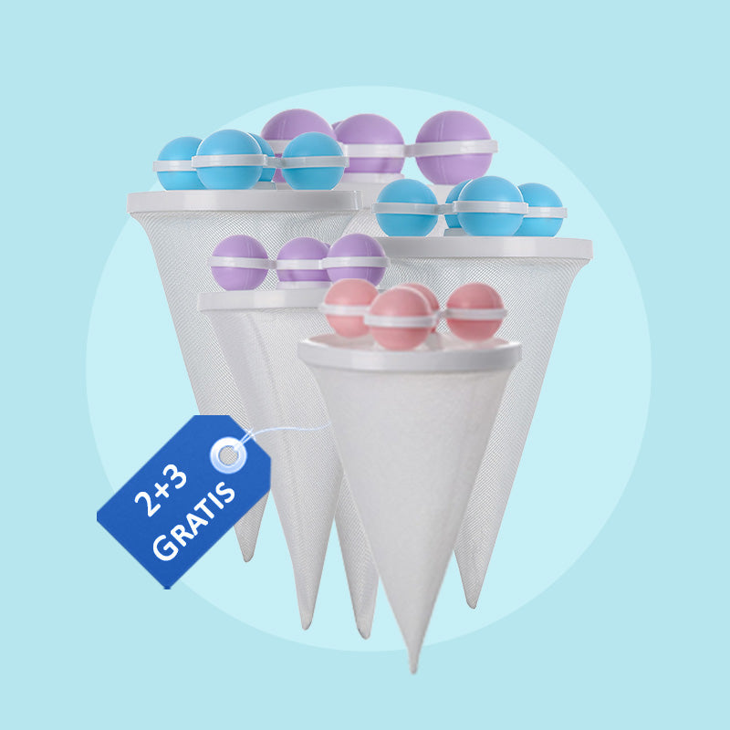 Wiederverwendbarer Fusselball für die Waschmaschine I Endlich saubere Wäsche ohne Haare