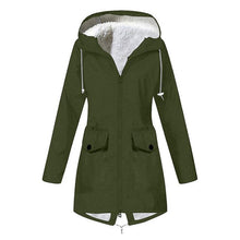 Lade das Bild in den Galerie-Viewer, Angelina - Fleece-Regenjacke
