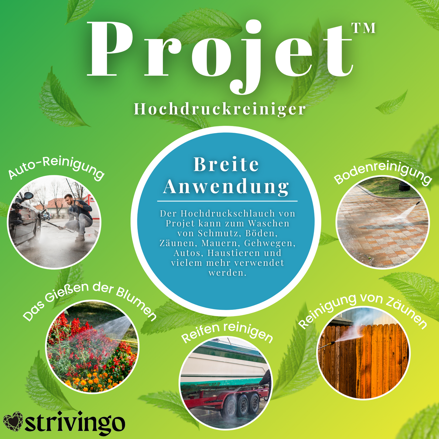 Projet Hochdruckreiniger | 50% RABATT!