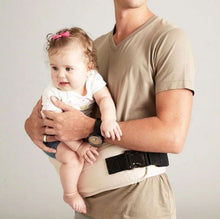 Lade das Bild in den Galerie-Viewer, Ergonomischer Baby-Hüftsitz beige 
