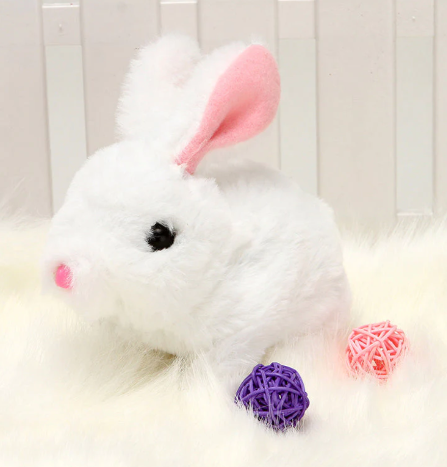 Hüpfender Osterhase - Spielzeug für groß und klein