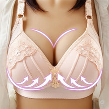 Lade das Bild in den Galerie-Viewer, BequemBH™ - Spitze Floral Breite Träger BH haut
