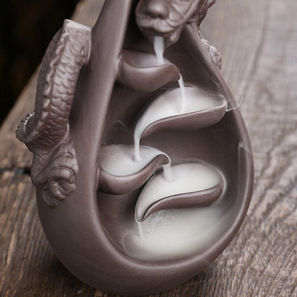 DrachenFluss™ - Drachen Räuchergefäß