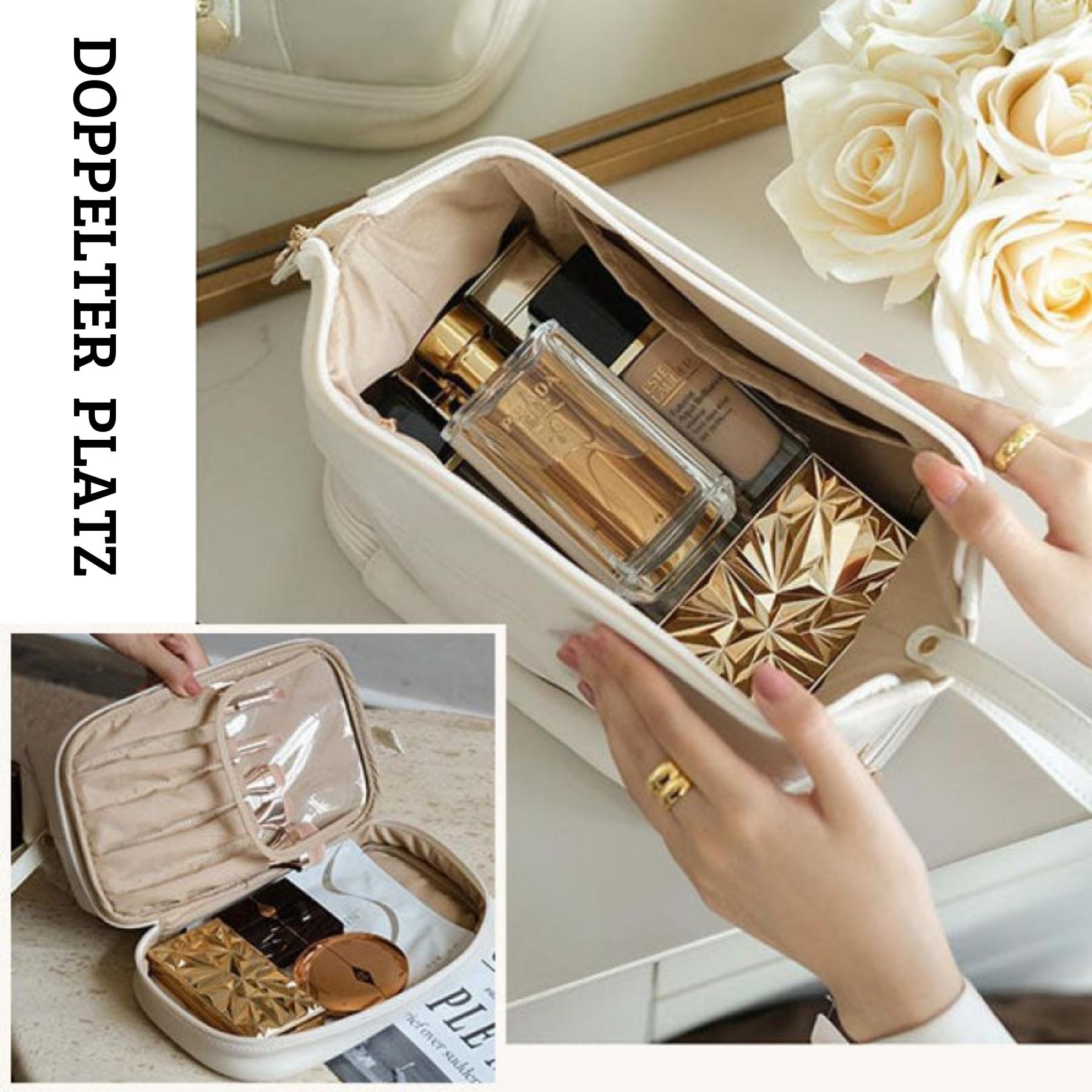 Travelly - Kosmetiktasche mit doppelten Platz - 2