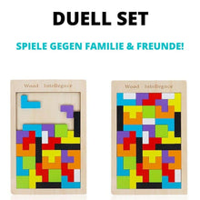 Lade das Bild in den Galerie-Viewer, Tetris Puzzle Spiel aus Holz
