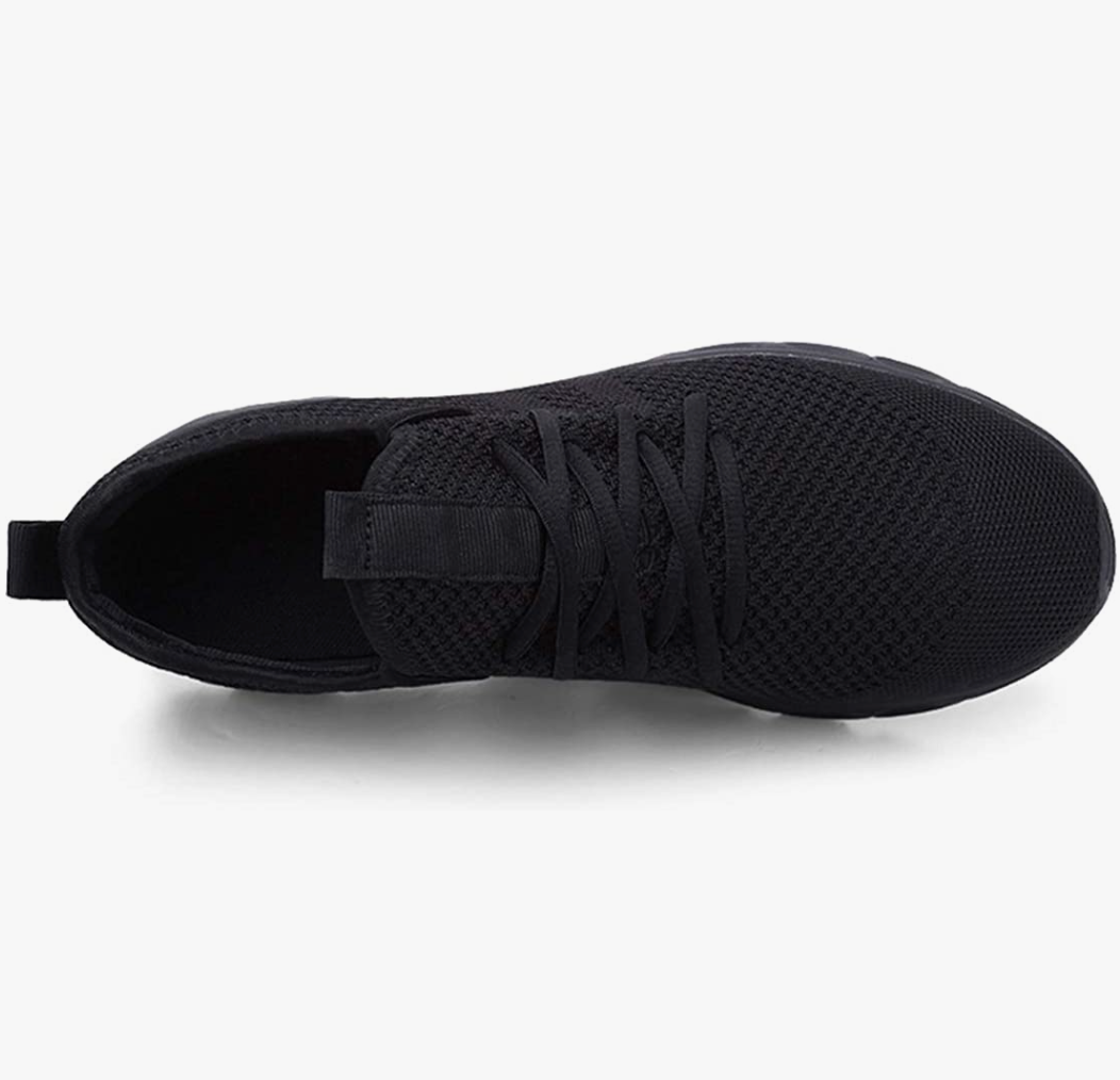 DamenLaufschuheTurnschuheSportschuheSneakerRunningTennisSchuheFreizeitStrassenlaufschuheFashionLeichtgewichtsAtmungsaktivWalkingschuheOutdoorFitnessJoggingSportsschuhe_schwarz2