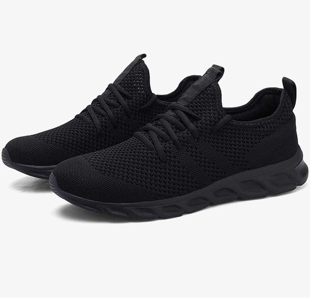 DamenLaufschuheTurnschuheSportschuheSneakerRunningTennisSchuheFreizeitStrassenlaufschuheFashionLeichtgewichtsAtmungsaktivWalkingschuheOutdoorFitnessJoggingSportsschuhe_schwarz3