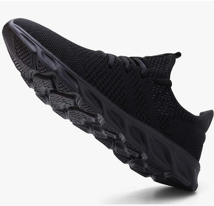 DamenLaufschuheTurnschuheSportschuheSneakerRunningTennisSchuheFreizeitStrassenlaufschuheFashionLeichtgewichtsAtmungsaktivWalkingschuheOutdoorFitnessJoggingSportsschuhe_schwarz4