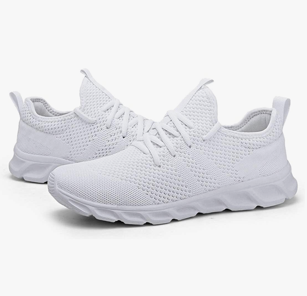 DamenLaufschuheTurnschuheSportschuheSneakerRunningTennisSchuheFreizeitStrassenlaufschuheFashionLeichtgewichtsAtmungsaktivWalkingschuheOutdoorFitnessJoggingSportsschuhe_weiss4